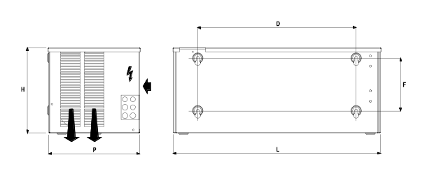 BBRL-10A-MIF-AD dimension drawing