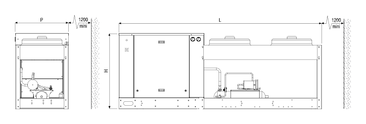 BRPL-105B-B-S-LN dimension drawing