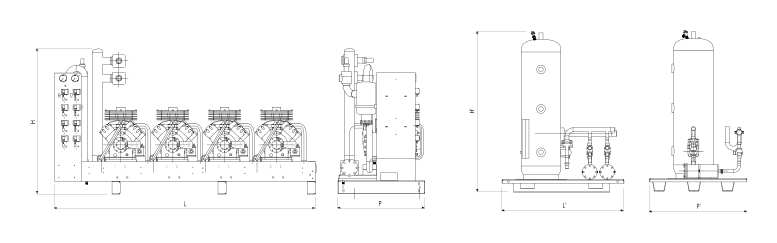 BKMR-2N-4GE dimension drawing
