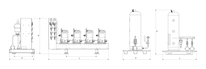 BHSR-5N-ZF24 dimension drawing