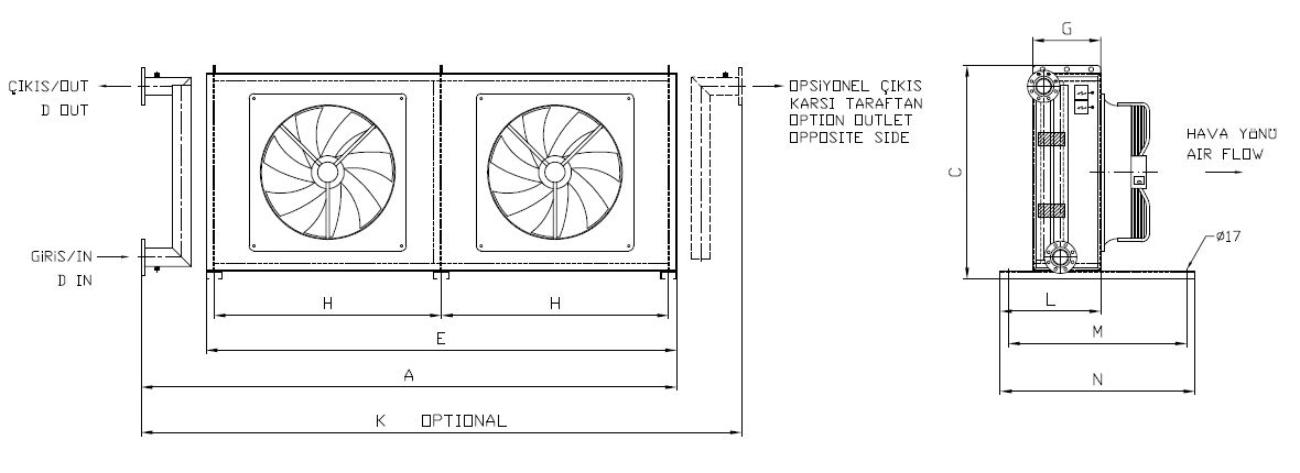 BC/BD-263BB5-B02 dimension drawing