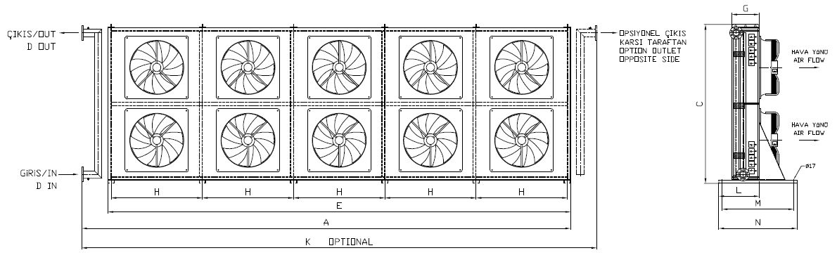 BC/BD-2X563BB1-B02 dimension drawing