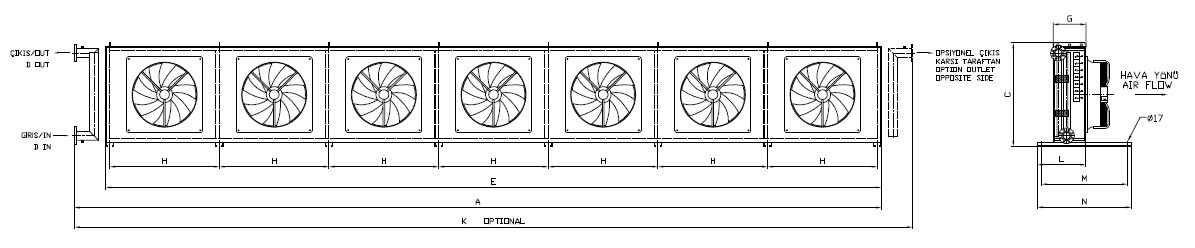 BC/BD-763BC1-B01 dimension drawing