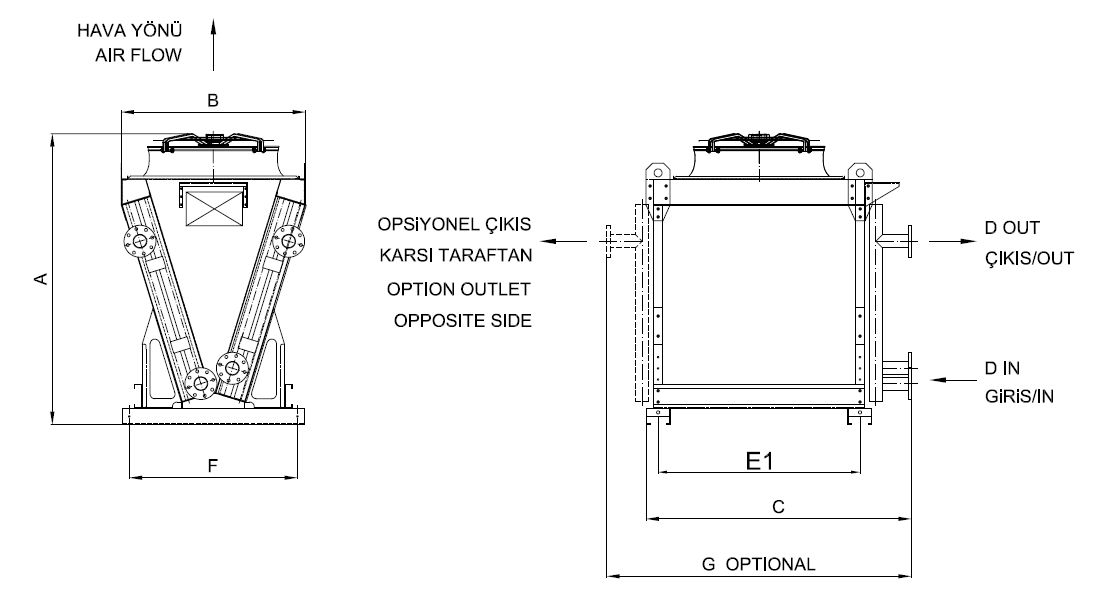 BE-180CC5-B01 dimension drawing