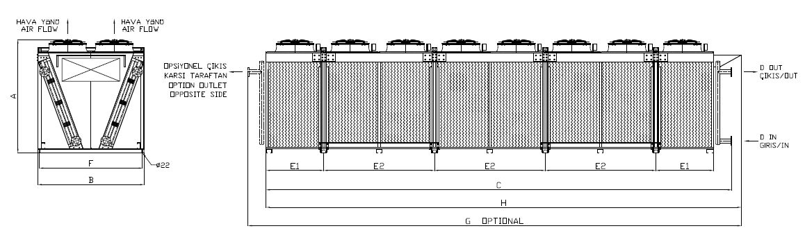 BE-2X880AC5-B01C dimension drawing