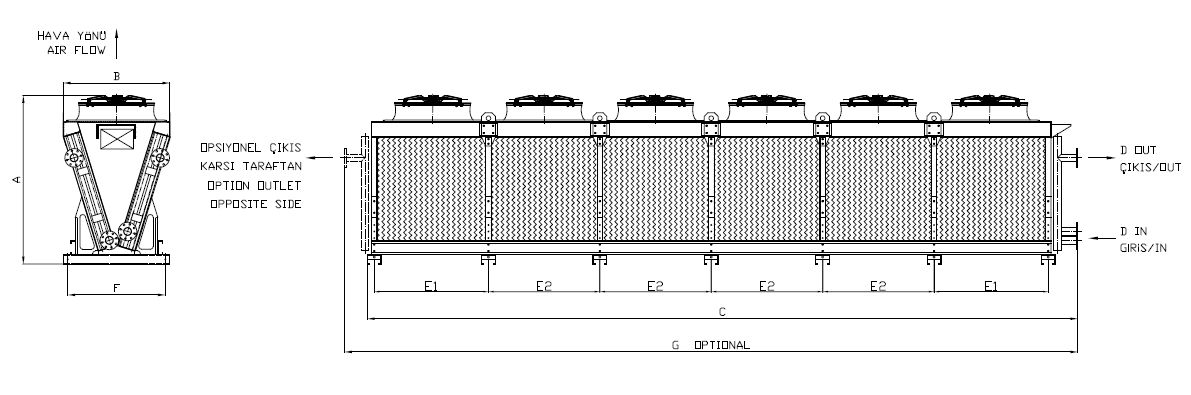 BE-680AB1-B01 dimension drawing