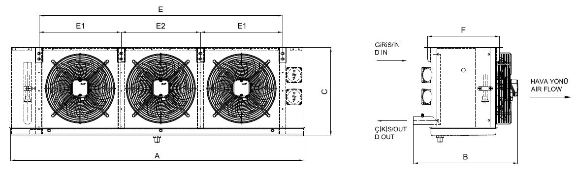 EB-320AE7-C05 dimension drawing