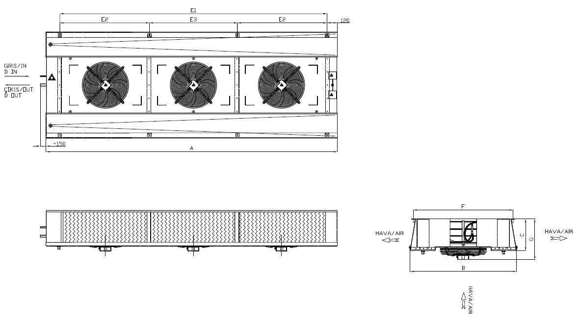 ED-330AC4-C21 dimension drawing