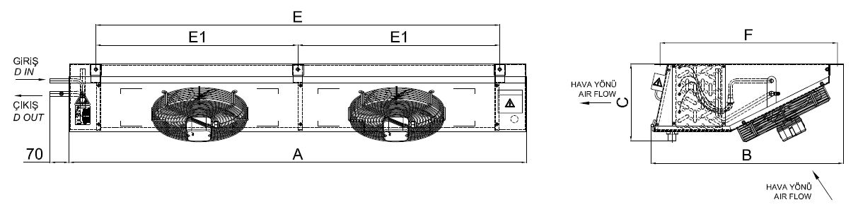 EG-225BB4-C23 dimension drawing