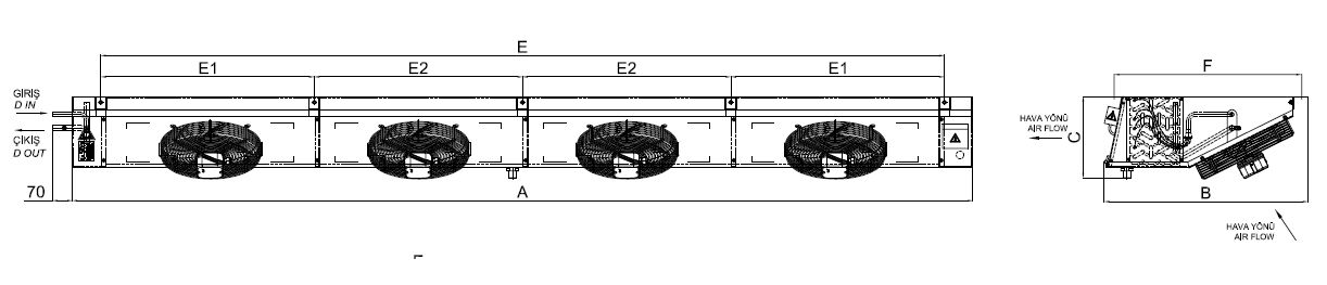 EG-425BB4-C23 dimension drawing