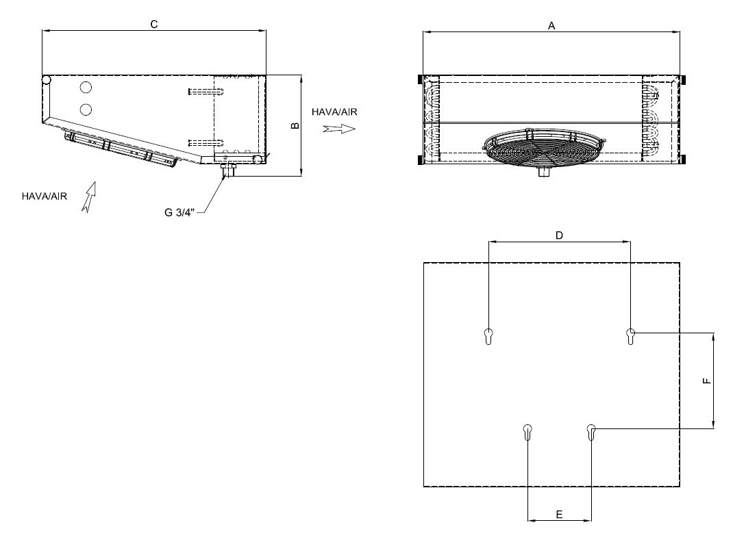 EG-A-125BC4-C25 dimension drawing