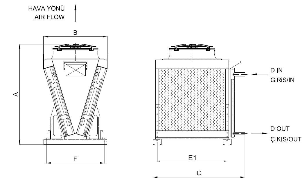 KC-163AA5-B02 dimension drawing