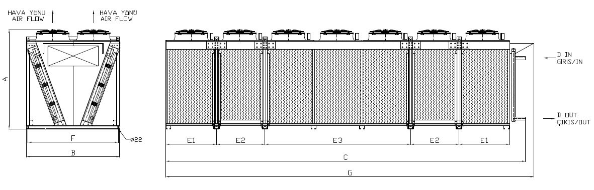 KC-2x780EC5-B01C dimension drawing