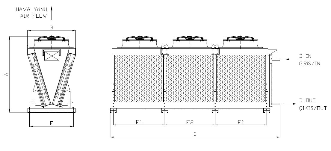 KC-363AB1-B01 dimension drawing