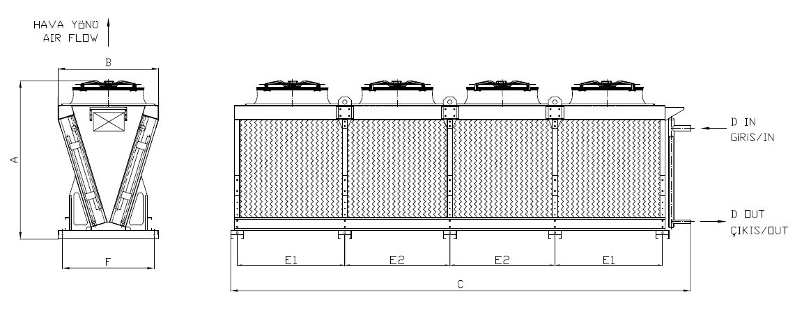 KC-480EB1-B01 dimension drawing
