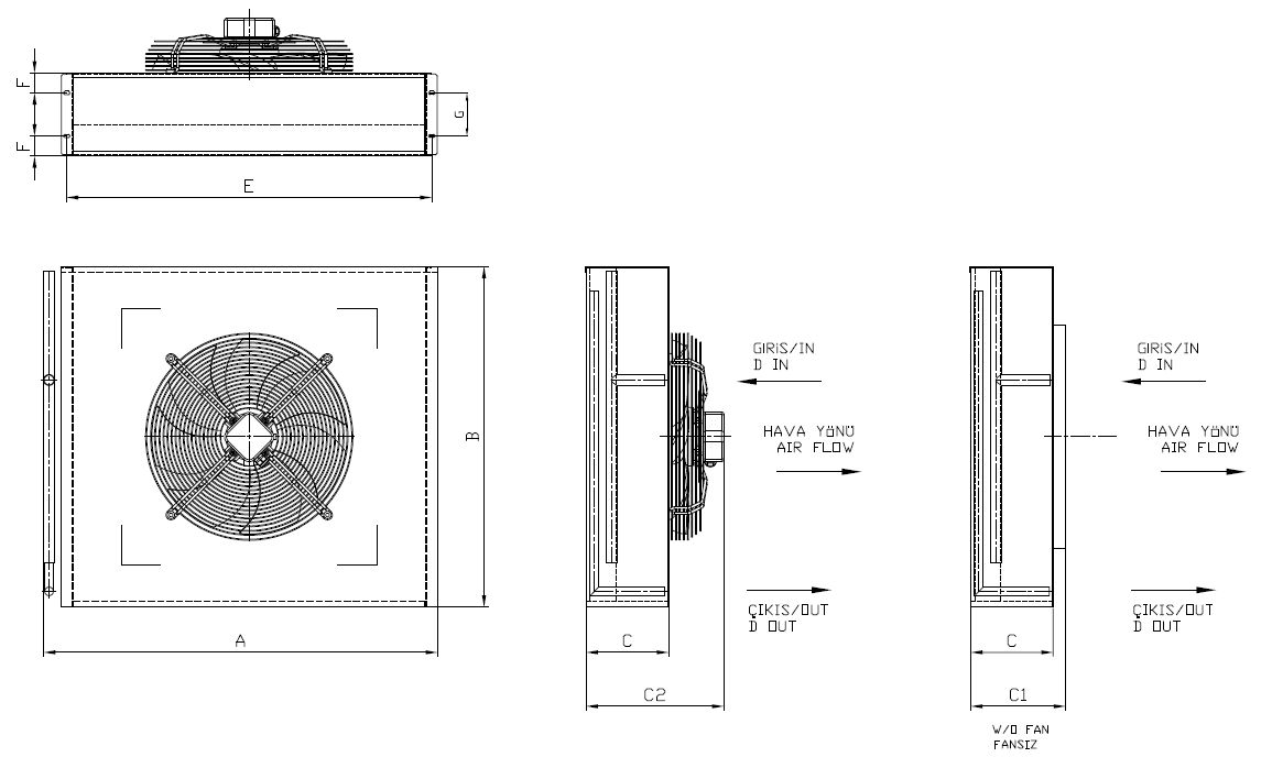 KT-117AD1-B03 dimension drawing