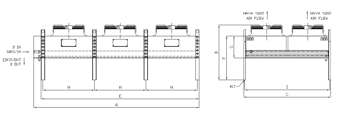 رسم الأبعاد للطراز KA/KB-2x363AB5-B08 C
