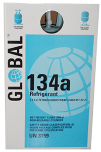 اسطوانة فريون R134 13.6kg صيني جلوبال - freon gas 134a 13.6kg global