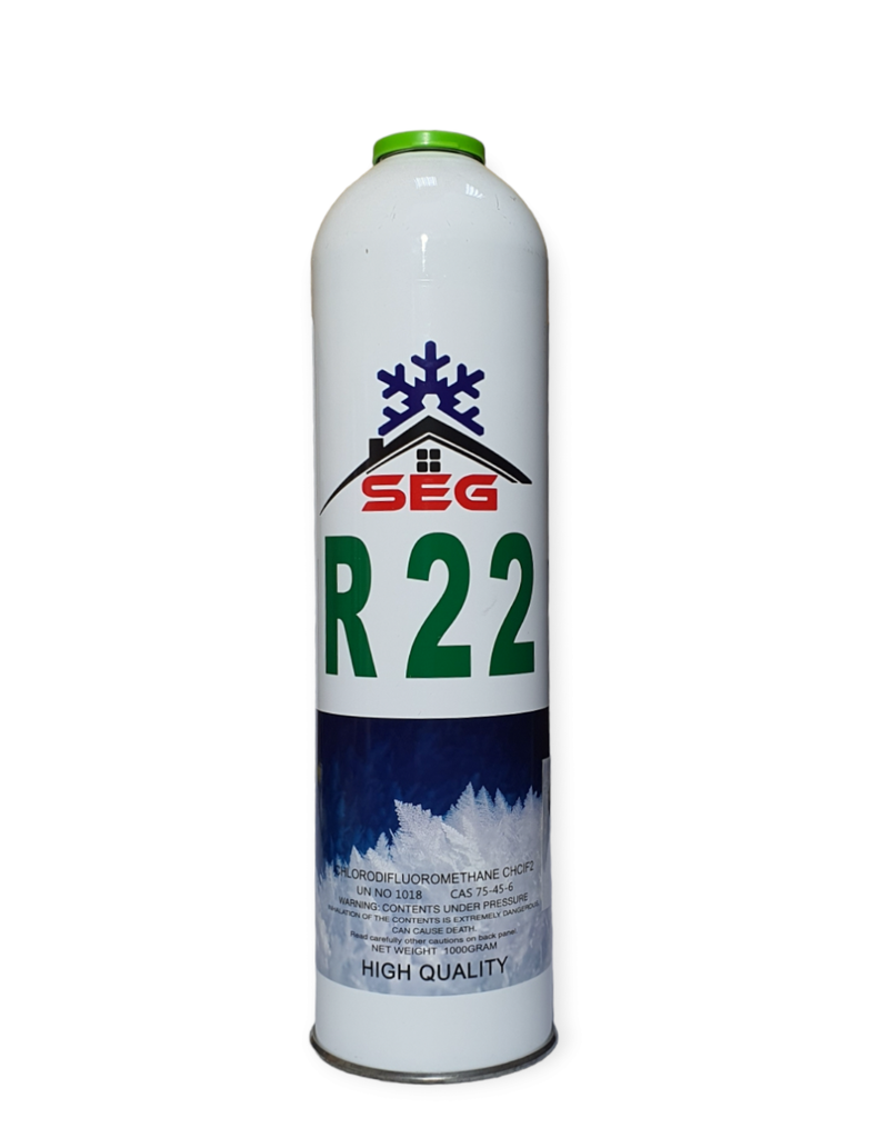 اسطوانة فريون R22  اوربى  seg  1000g