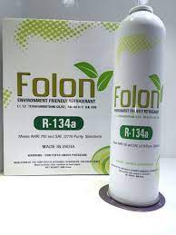 اسطوانة فريون R134 1000g هندي فولون - freon gas 134a 1kg folon