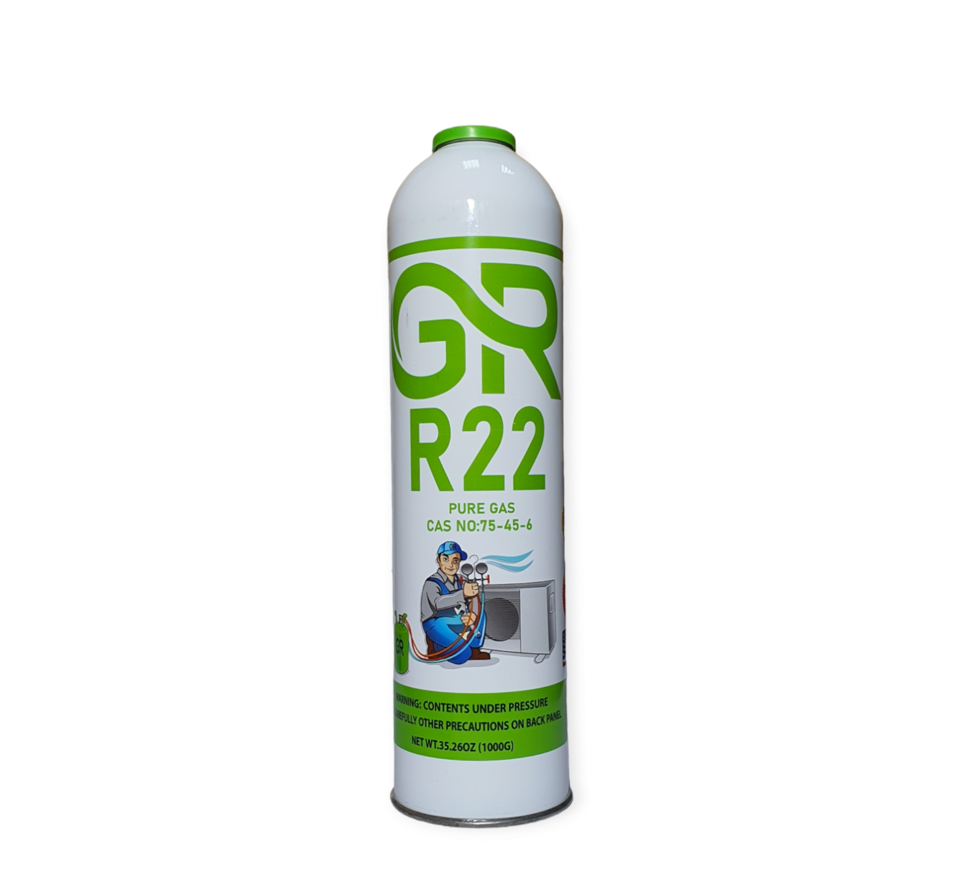 اسطوانه فريون R22 1000gm جي ار 
